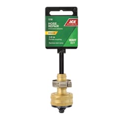 Ace 1/2 in. Hose Barb x 3/4 in. FHT in. Brass Threaded Female Hose Repair