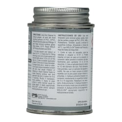 Weld-On C-65 Clear Cleaner For CPVC/PVC 4 fl. oz.