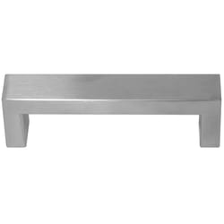 MNG Brickell Bar Cabinet Pull 3-3/4 in. Stainless Steel Silver 1 pk