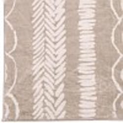 Cozy Living 21 in. W X 54 in. L Tan Casual Living Polyester Accent Rug