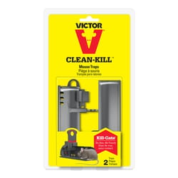 Victor Clean-Kill Small Covered Animal Trap For Mice 2 pk
