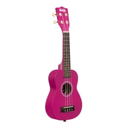 Kala Brand Music Co Ukadelic Dragon Fruit Soprano Ukulele Plastic/Rose Wood 1 pk