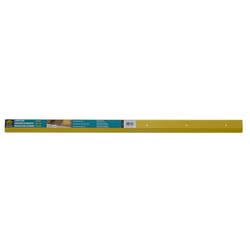 M-D 5/16 in. H X 36 in. L Prefinished Satin Brass Aluminum Carpet Trim M-D 5/16 in. H X 36 in. L Prefinished Satin Brass Aluminum Carpet Trim