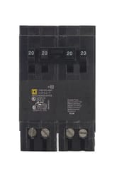 Square D HomeLine 20 amps Tandem 2-Pole Circuit Breaker