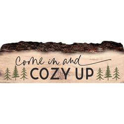 P Graham Dunn 4 in. H X 11.75 in. L Multicolored Wood Barky Sign