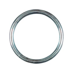 Baron Medium Nickel Plated Silver Steel Ring 300 lb 1 pk