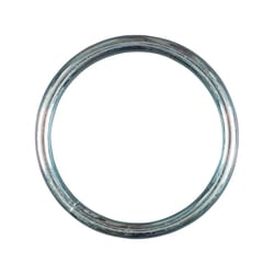 Baron Medium Nickel Plated Silver Steel Ring 300 lb 1 pk