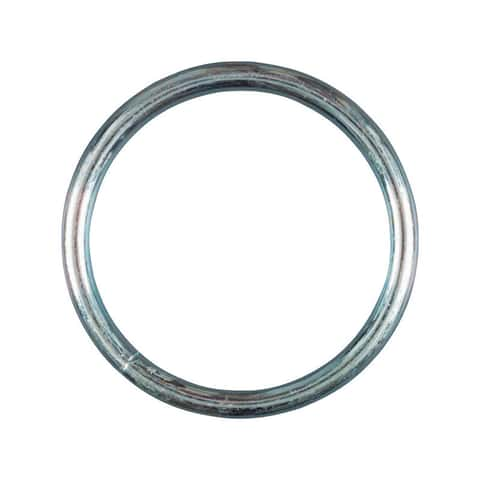 1 Inch Nickel Plated Steel Binder Rings - Ball Chain Manufacturing