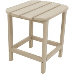 Hanover Square Tan All Weather Collection Side Table