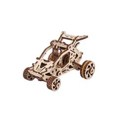 UGears Desert Buggy Mechanical Model Kit Brass 84 pc