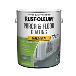 Rust-Oleum Porch & Floor Gloss Pewter Porch and Floor Paint+Primer 1 gal