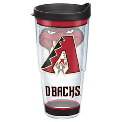 Tervis MLB 24 oz Arizona Diamondbacks Multicolored BPA Free Tumbler with Lid