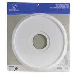 Westinghouse 16 in. D White Ceiling Medallion