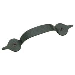 Richelieu Traditional Cabinet Pull 3-9/32 in. Black 1 pk