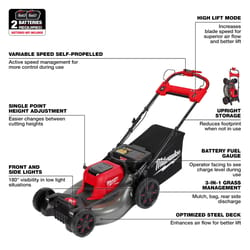 Milwaukee M18 FUEL 2823-20 21 in. 18 V Battery Self-Propelled Lawn Mower Tool Only