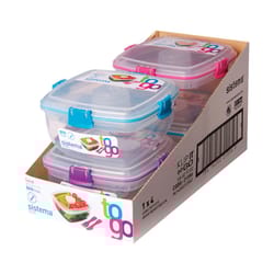 Sistema To Go 37.1 oz Assorted Salad Container 1 pk