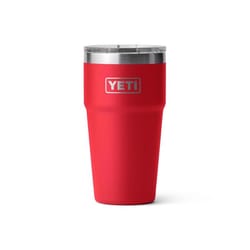 YETI Rambler 20 oz Rescue Red BPA Free Stackable Tumbler with MagSlider Lid