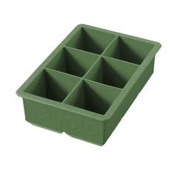 Tovolo King Cube Pesto Silicone Cube Ice Tray