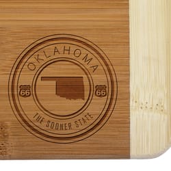 Totally Bamboo 8 in. L X 5.75 in. W X 0.59 in. Bamboo Cutting Board