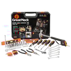 GreatNeck Home and Auto Tool Set 119 pc
