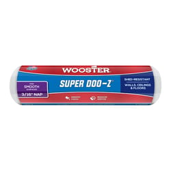 Wooster Super Doo-Z Fabric 9 in. W X 3/16 in. Regular Paint Roller Cover 1 pk