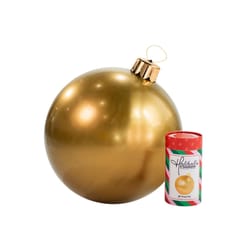 Holiball Vintage Gold 18 in. Inflatable
