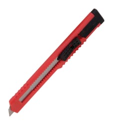 Hyde 8.25 in. Retractable Utility Knife Red 1 pk