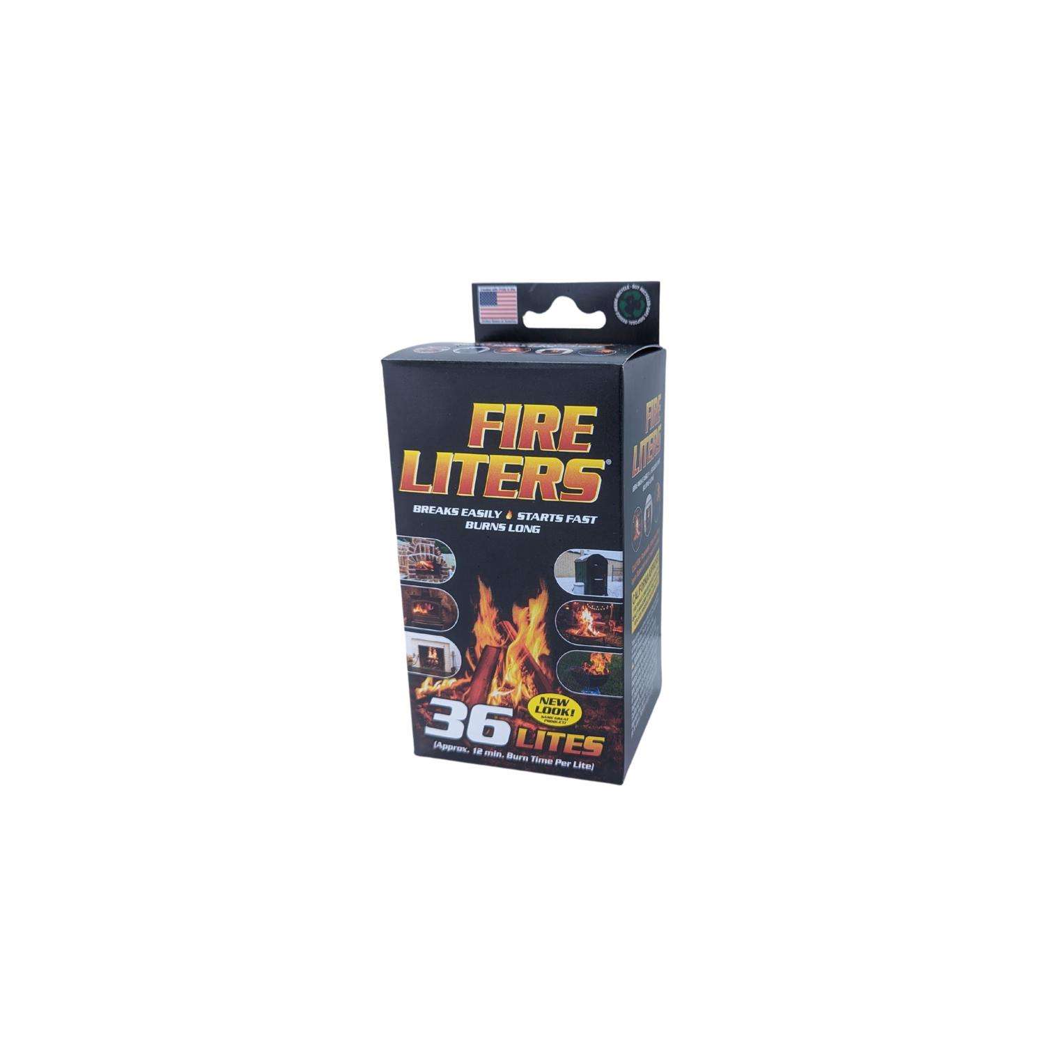 Fire Liters Wood Fiber Fire Starter 12 min 36 pk - Ace Hardware