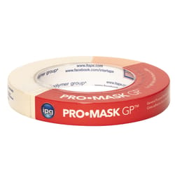 IPG Pro Mask 0.70 in. W X 60 yd L Tan Masking Tape