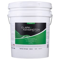 Clark+Kensington Satin Tint Base Neutral Base Premium Paint Interior 5 gal