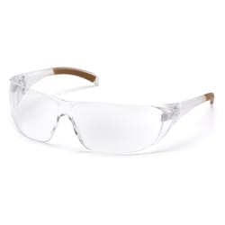 Carhartt Billings Anti-Fog Frameless Safety Glasses Clear Lens Clear Frame 1 pc