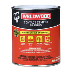 DAP Weldwood High Strength Rubber Tan Contact Cement 1 pt