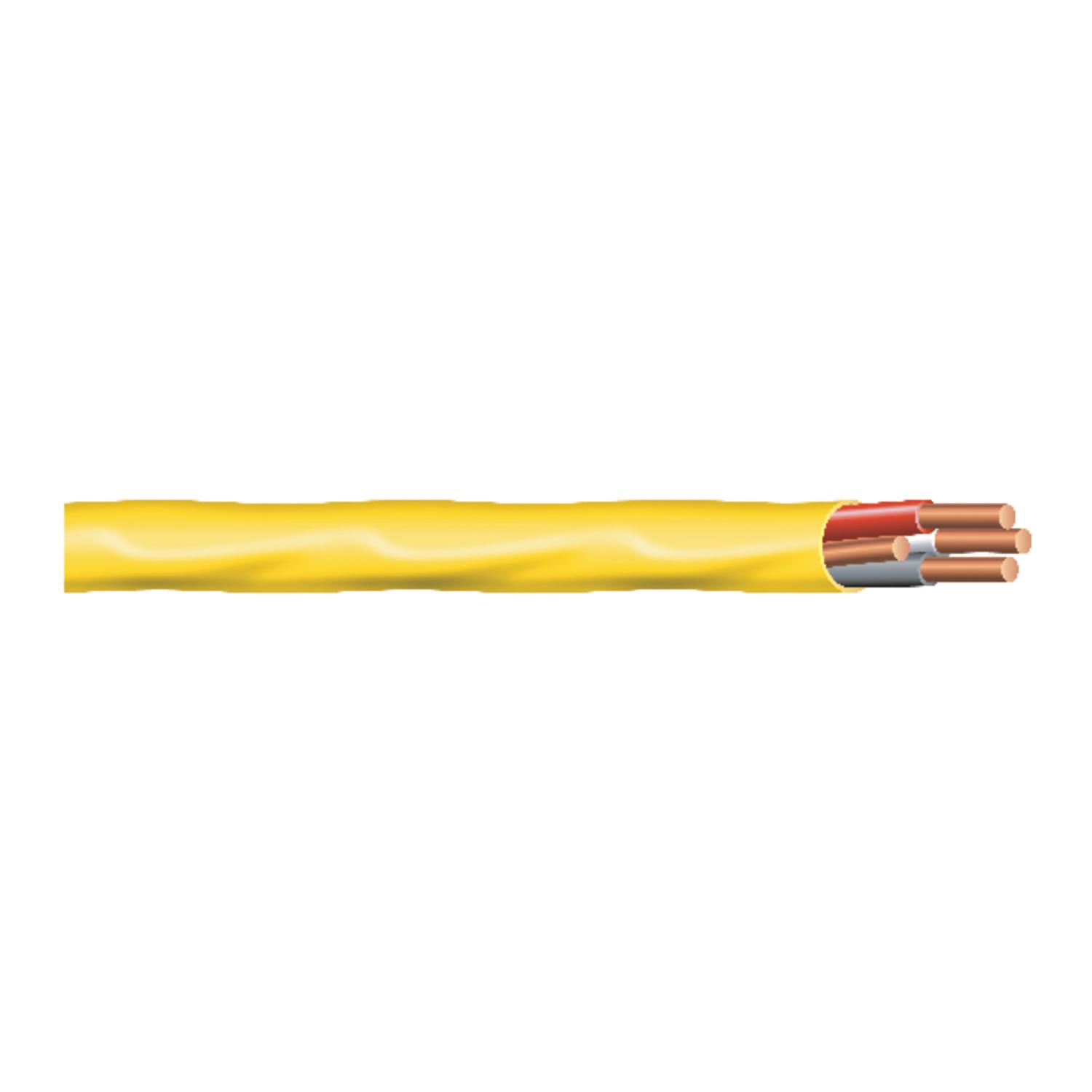 Southwire 100 ft. 12/3 Solid Romex Type NM-B WG Non-Metallic Wire for ...