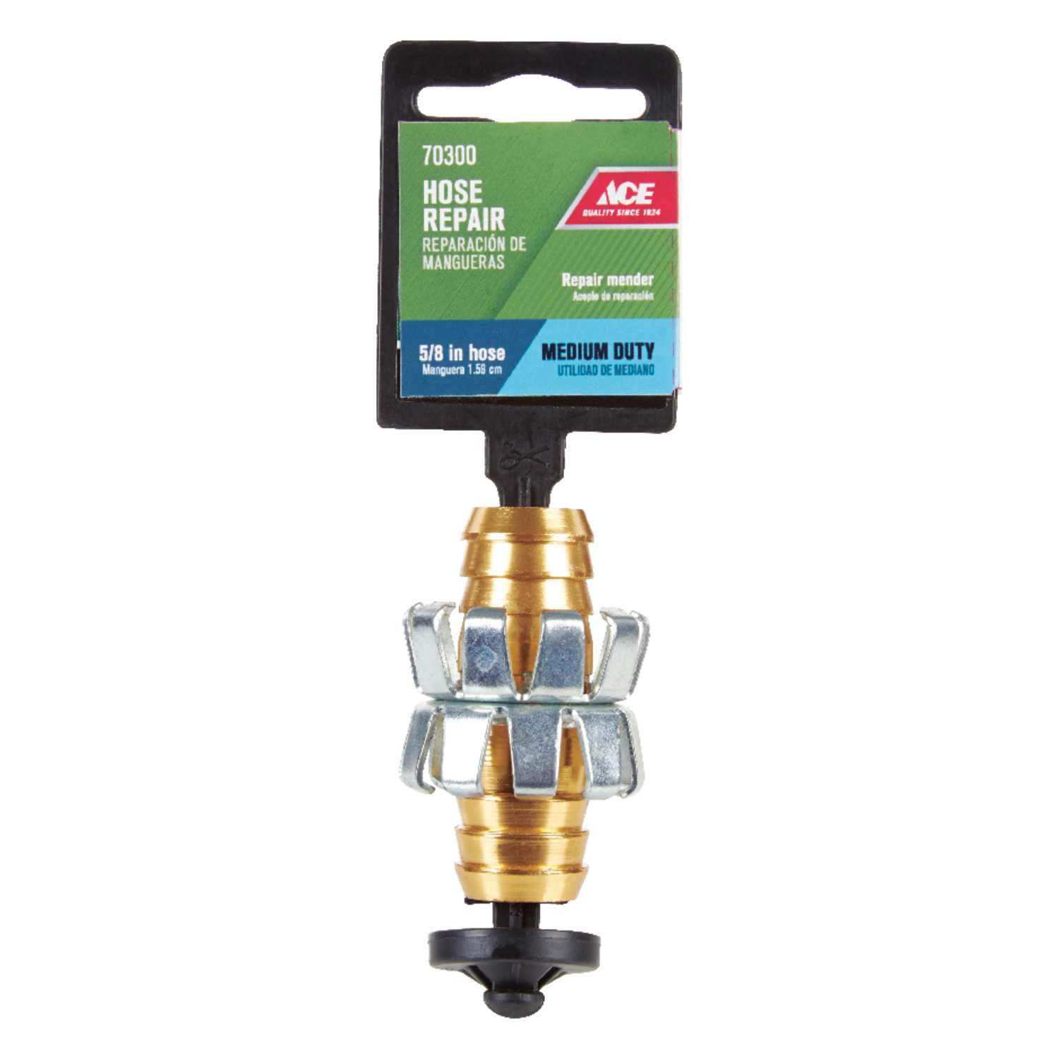 Ace 5/8 in. Metal Threaded Male Clinch Hose Mender Clamp Ace Hardware