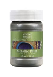 Modern Masters Metallic Paint Collection Satin Pewter Water-Based Metallic Paint 6 oz