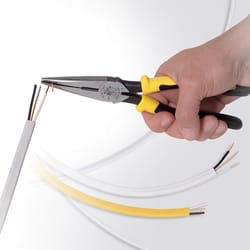 Klein Tools Journeyman 8.42 in. Steel Long Nose Side Cutting Pliers
