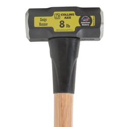 Collins 8 lb Steel Double Face Sledge Hammer 36 in. Hickory Handle