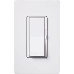 Lutron Diva White 150 W 3-Way Dimmer Switch 1 pk