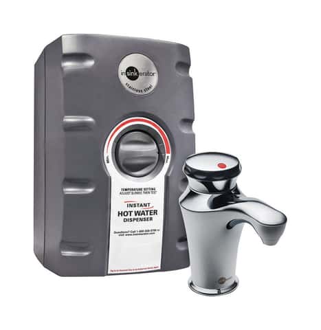 InSinkErator H-Classic-SS Invite Classic Instant Hot Water Dispenser -  Chrome 