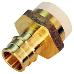 Apollo 3/4 in. Expansion PEX in to X 3/4 in. D Plain Brass Straight Adapter