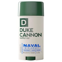 Duke Cannon Navel Diplomacy Aluminum Free Deodorant 3 oz 1 pk