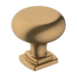 Amerock Surpass Transitional Round Cabinet Knob 1-1/4 in. D 1-3/16 in. Champagne Bronze 1 pk