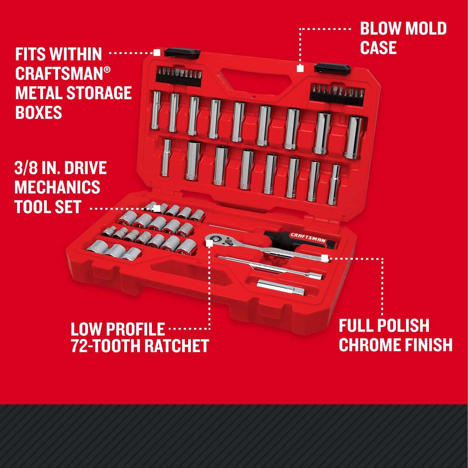 61 piece deals craftsman tool set