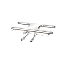 Grill Mark Stainless Steel Grill Burner 16 in. L X 14 in. W For Gas Grills