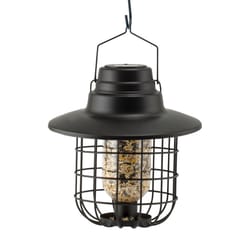 Woodlink Modern Farmhouse 0.75 lb Metal Solar Barn Cage Light Bird Feeder