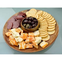 Pacific Merchants Natural Acacia Wood Charcuterie Tray 1 pk