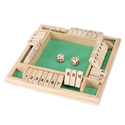 Mad Man Shut the Box Game Multicolor