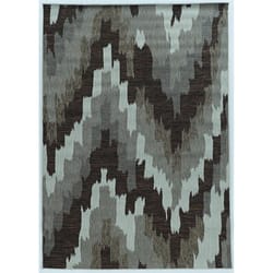 Linon Home Decor 9.5 ft. W X 6.5 ft. L Multi-Color Polypropylene Accent Rug