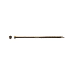 Big Timber No. 9 Sizes X 4 in. L Star Bronze Deep Wood Screws 1500 pk