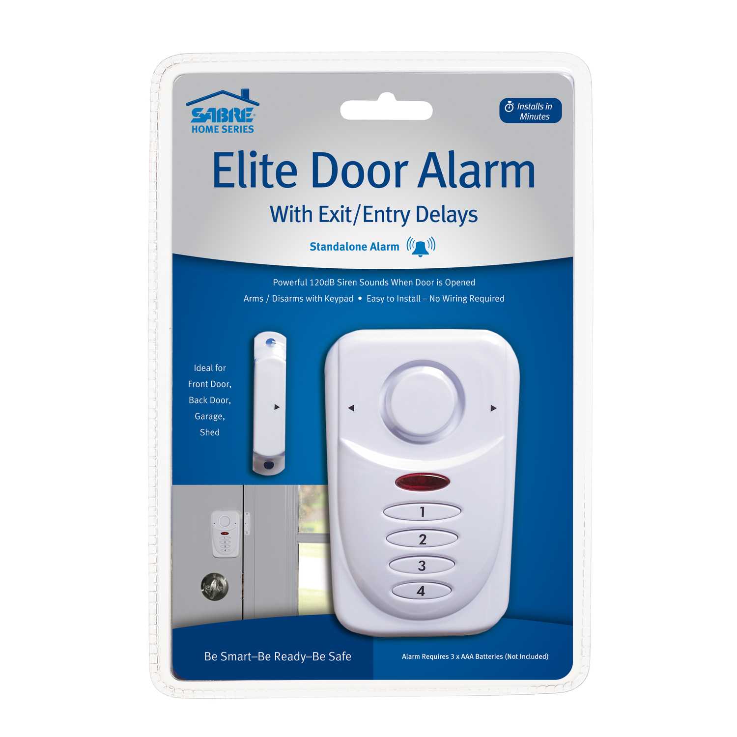Sabre Elite White Plastic Door Alarm Ace Hardware